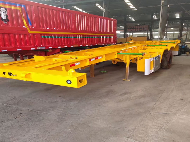 優質骨架半掛車出售，提供穩定可靠的運輸解決方案