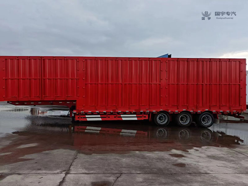 廂式半掛車，促進物流業發展！