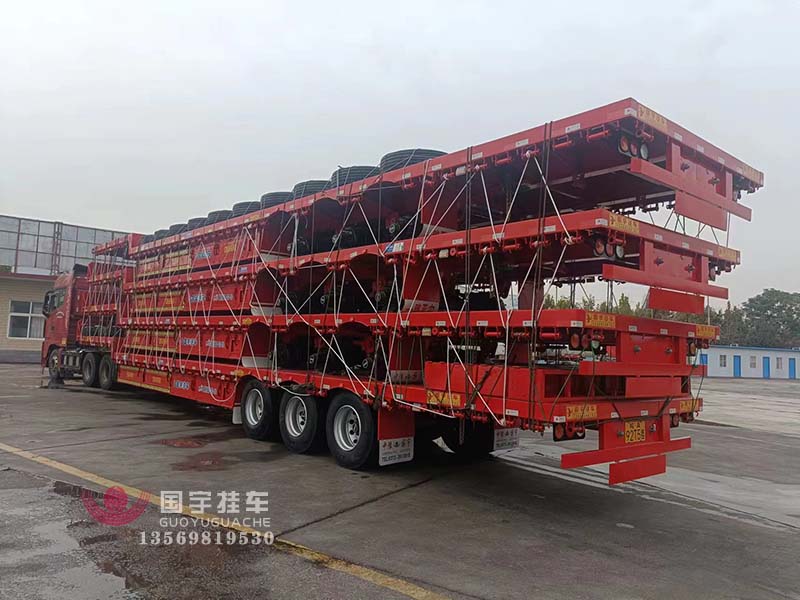 低平板半掛車:物流業的重要角色